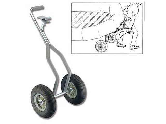 Carrello per trasporto gommoni