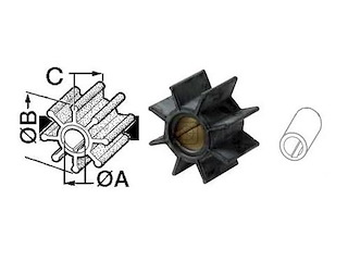 Girante compatibile per FB - Tohatsu - 334-65021-1