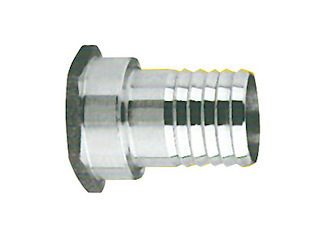 Portagomma inox femmina 1" x 30 mm
