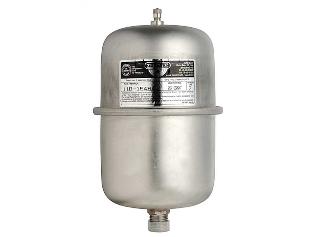 Serbatoio / vaso espansione in acciaio inox 1 lt.