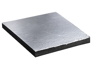 Fonoassorbente / Antirombo con pellicola argento 25 mm