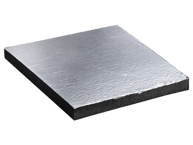 Fonoassorbente / Antirombo con pellicola argento 25 mm