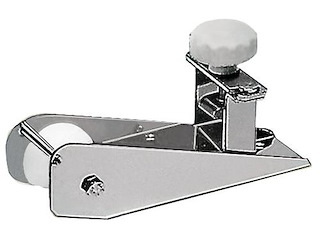 Musone di prua fisso in acciaio inox con blocca ancora