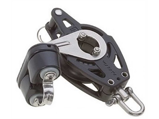 Bozzello 1 puleggia con arricavo e strozzascotte VIADANA - "B"