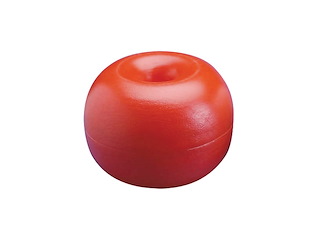 Boa galleggiante con foro passante - 260 mm arancio