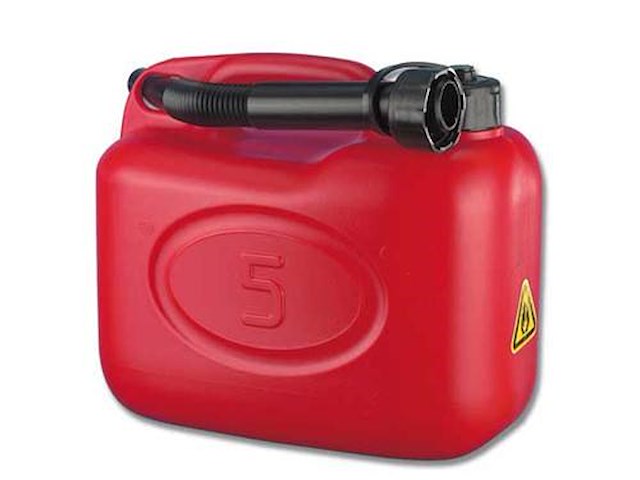 Tanica in plastica per carburante - 5 litri
