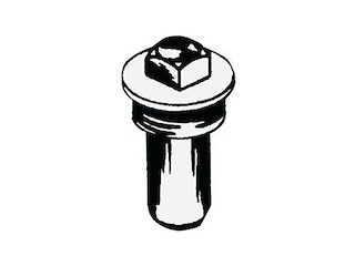 Anodo con tappo in ottone  - VOLVO -