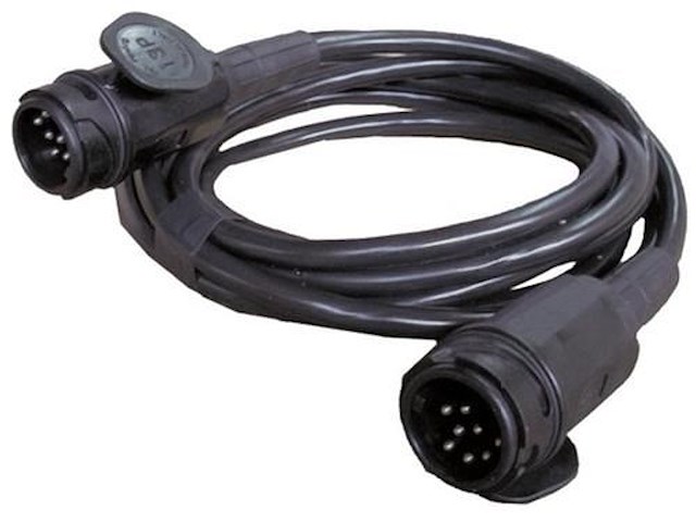 Cavo prolunga rimorchio 5 mt. - Presa volante 2 spine 13 poli