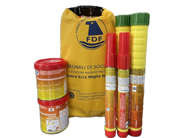 Segnali di soccorso entro 6/12/50 miglia