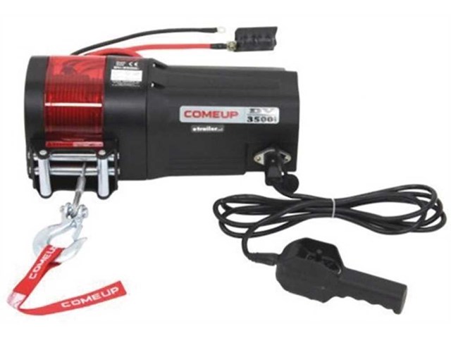 Argano elettrico per alaggio - trazione max 2400 kg - 12 V