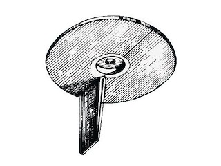 Pinna alluminio per 20 / 50 Hp - YAMAHA / MARINER - 