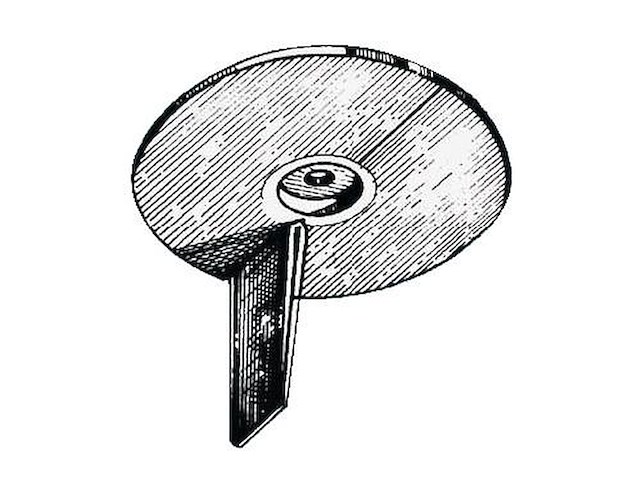 Pinna alluminio per 20 / 50 Hp - YAMAHA / MARINER - 