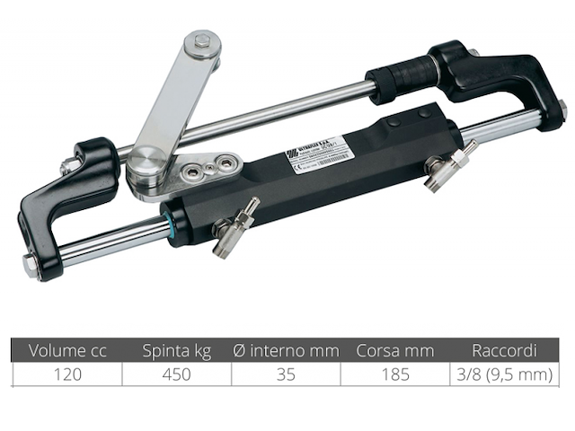 Cilindro Ultraflex UC128-OBF/1 per motore FB fino a 300 Hp