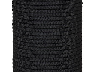 Cima in poliestere colore nero - 8 mm -