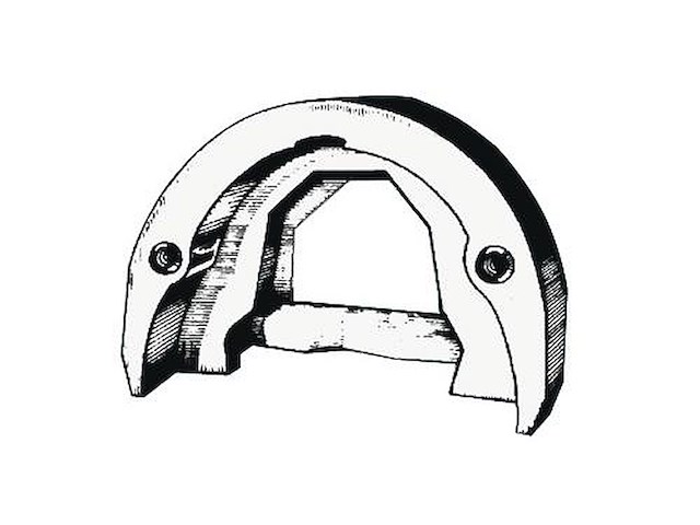 Anodo anteriore per scatola ingranaggi - OMC / JOHNSON / EVINRUDE