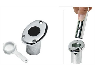 Base ad incasso per portabandiera rif. 7082