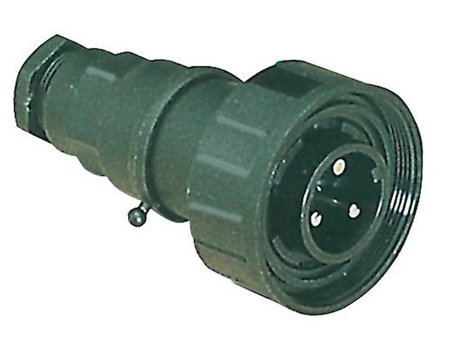 Spina contatto maschio " Bulgin Buccaneer " 3 Poli