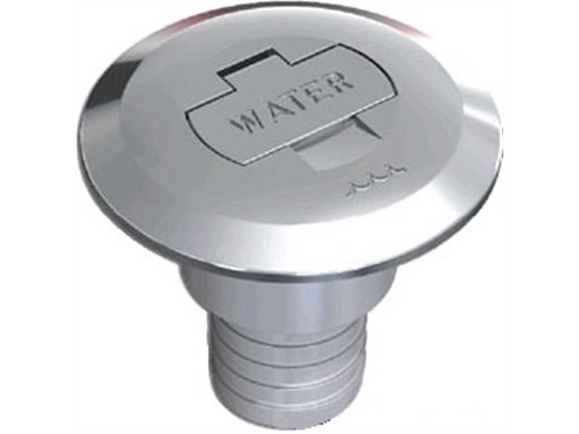 Tappo Water in ottone Ø 38 mm - Dritto