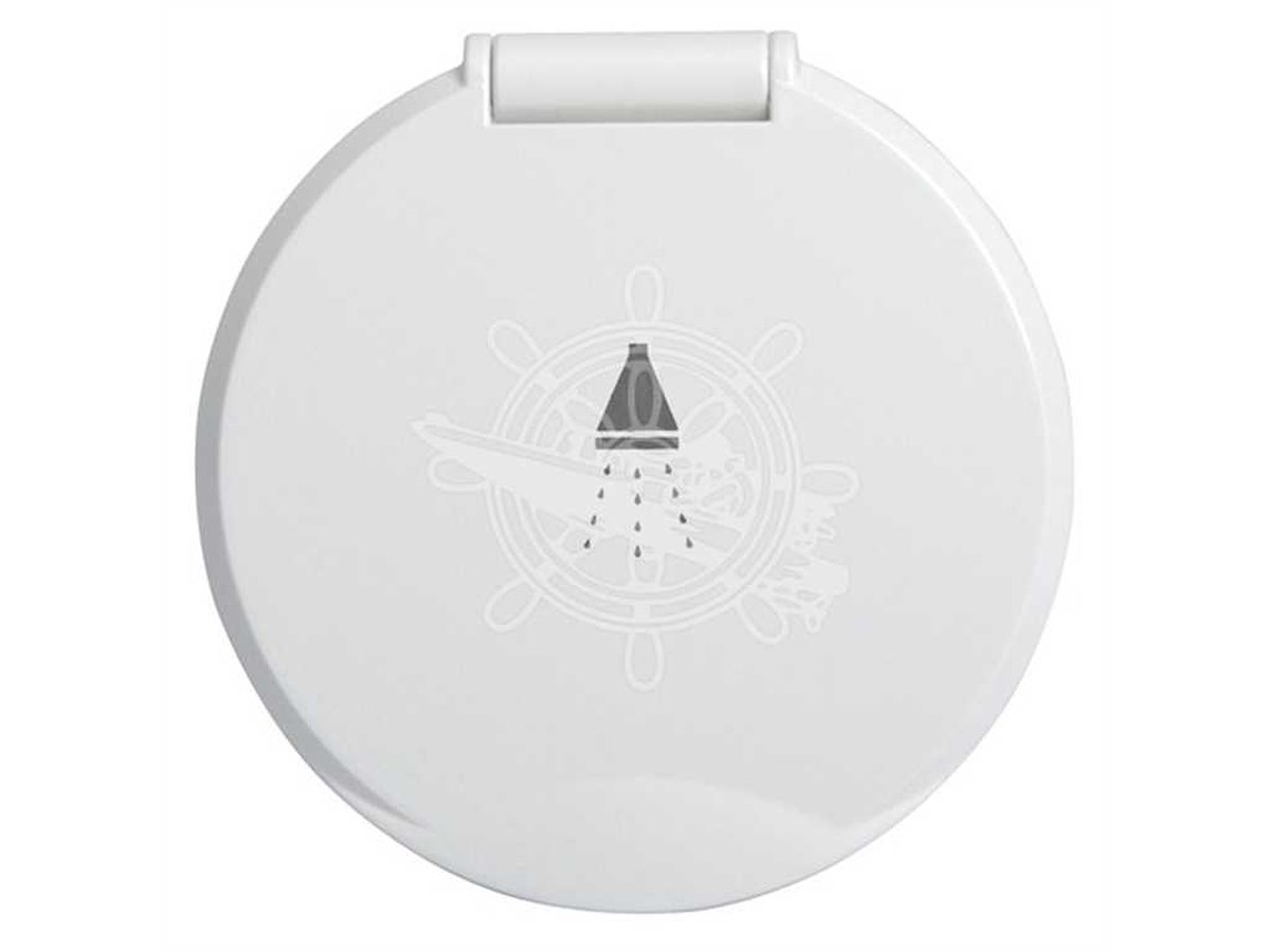 Box doccia Classic Evo bianco - Tubo in nylon bianco 2,5 m