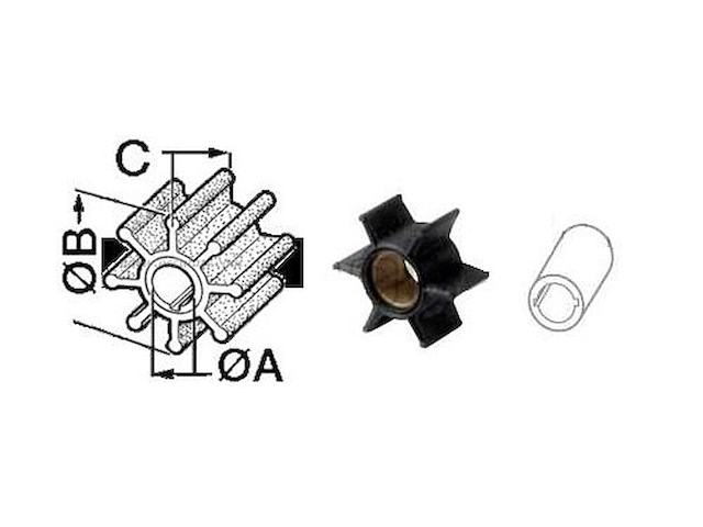 Girante compatibile per FB - Johnson / Evinrude - 336