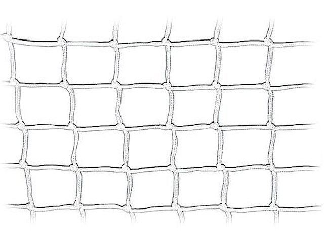 Rete annodata per battagliole - 30 metri / H 60 cm. - Bianca -