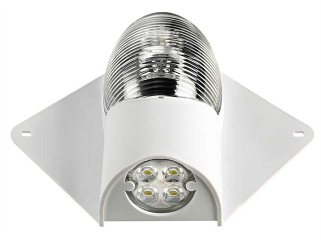 Luce di via + luce di coperta LED - Bianco