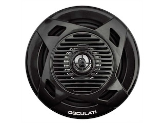 Casse stereo a doppio cono Osculati - 3" Nero