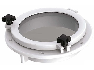Oblò FL-SEA tondi con cornice in abs - Ø 147 mm. -