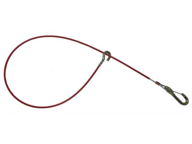 Fermo di sicurezza a strappo per carrelli 