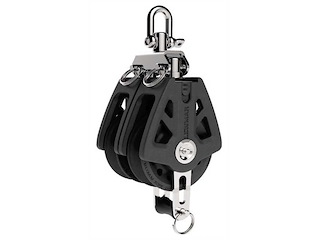 Bozzello LEWMAR Synchro doppio con arricavo - Ø 60 mm per cime da 8/10 Ø mm