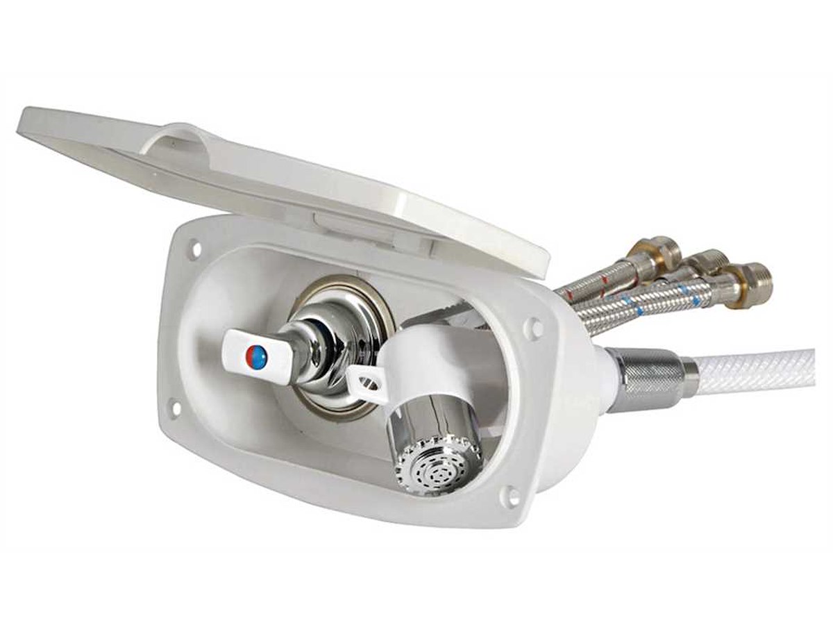 Box doccia New Edge con miscelatore e doccia