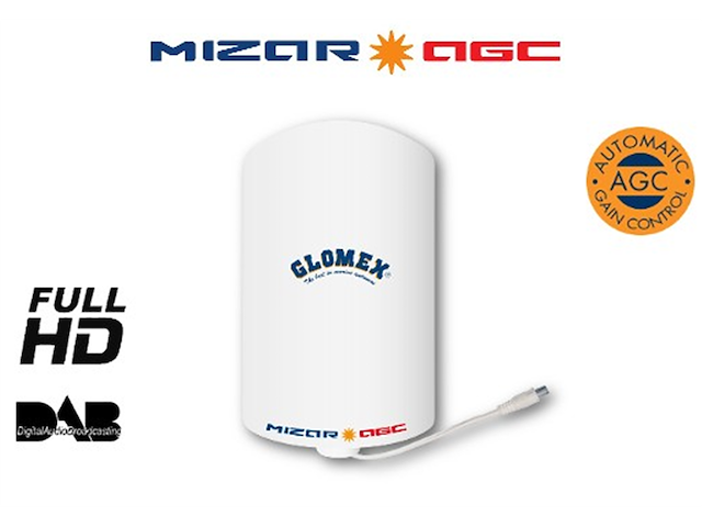 Antenna TV Glomex Mizar AGC DAB