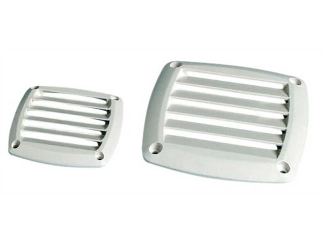 Presa d'aria colore bianca 125 x 125 mm