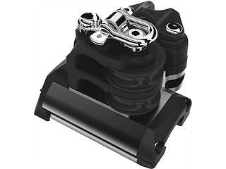 Stop LEWMAR in alluminio con puleggia singola arricavo e strozzatore - Misura 1