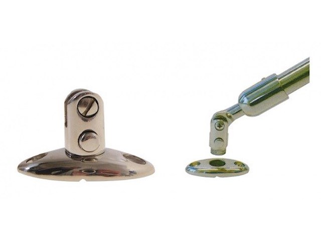 Supporto con perno estraibile senza incasso - Bottone