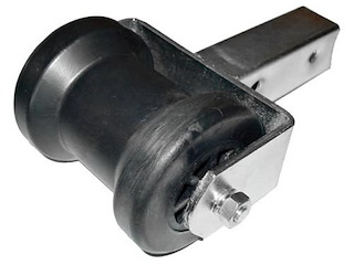 Rullo centrale fisso - Tubo 30 x 30 - Rullo 120 mm. -