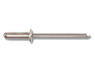 Rivetti in acciaio inox A2 - 4.8 x 18 blister da 4 pz -