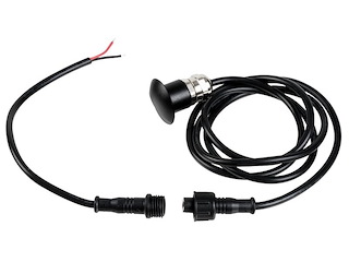 Luce di cortesia LED bianco - corpo nero opaco