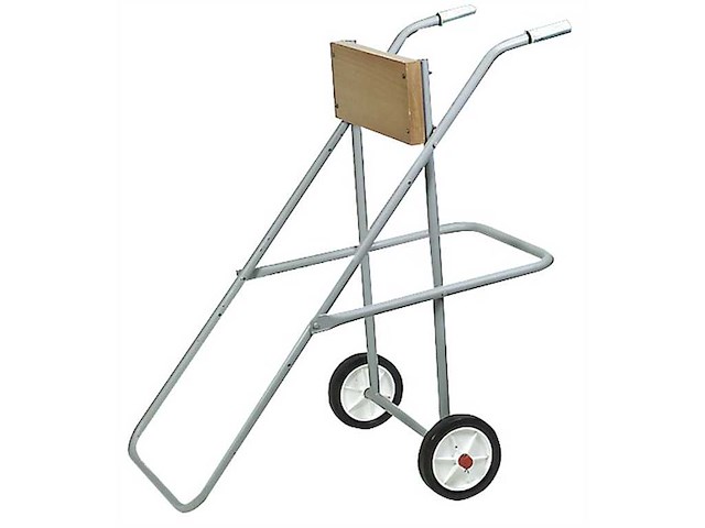 Cavalletto portamotore con ruote in gomma - x 40 Hp 4T -