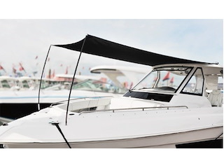 Palo ombra prua Sunshade Total Black - 1700 mm. -