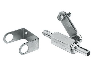 Rubinetto con 2 portagomma e comando a distanza