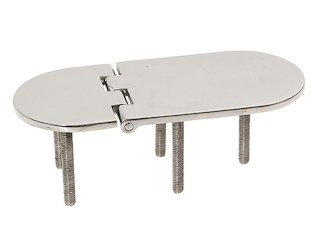 Cerniera in acciaio inox 145 X 65 mm