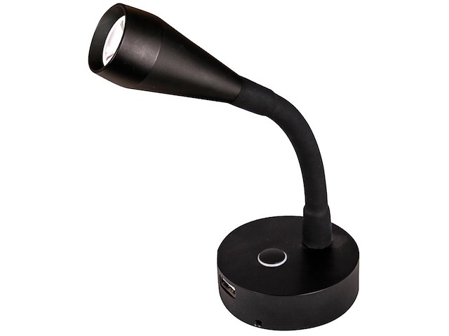 Faretto LED Batsystem LEIA Total black