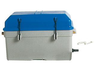 Cassetta portabatteria a tenuta stagna con ventilazione