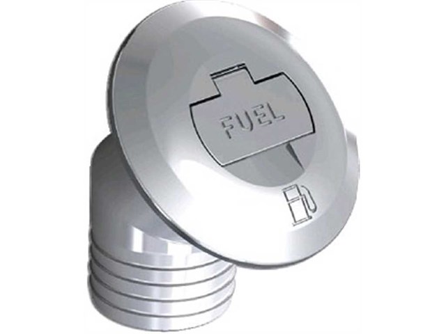 Tappo Fuel in ottone Ø 50 mm - Inclinato