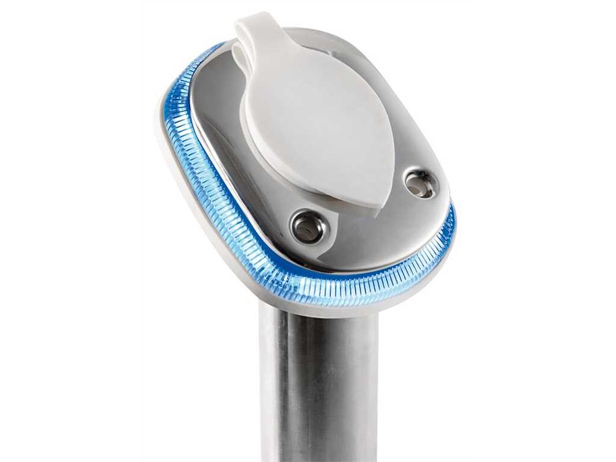 Base per portacanne con LED