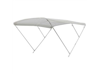 Capottina 3 archi Elegance Col. Bianca 215x230x140 Cm.