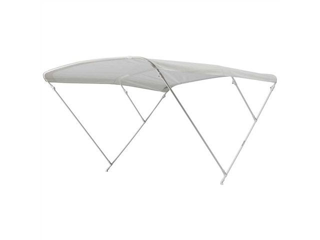 Capottina 3 archi Elegance Col. Bianca 215x230x140 Cm.