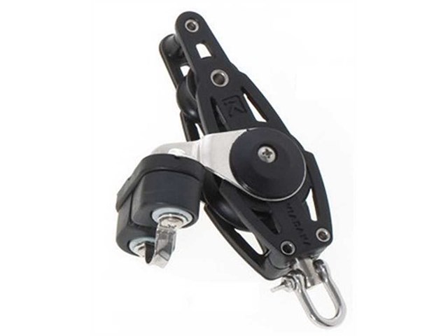 Bozzello 2 pulegge a violino con arricavo e strozzascotte VIADANA - "A"