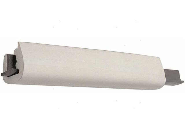 Profilo bottazzo in PVC - 31 mm. Bianco - 24 Metri -